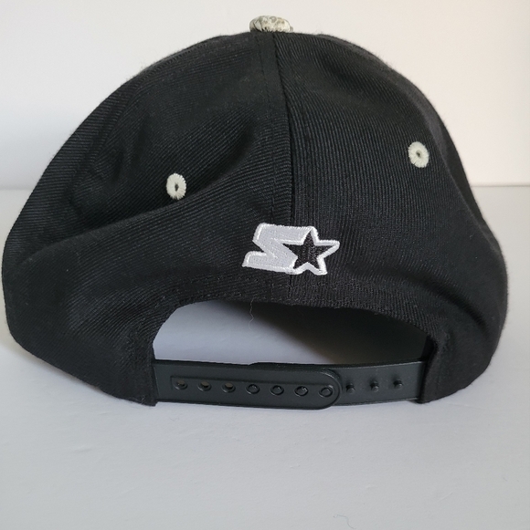 Bait Snake Logo Mens Snapback Faux Snakeskin Flat Brim Hat - Picture 4 of 7